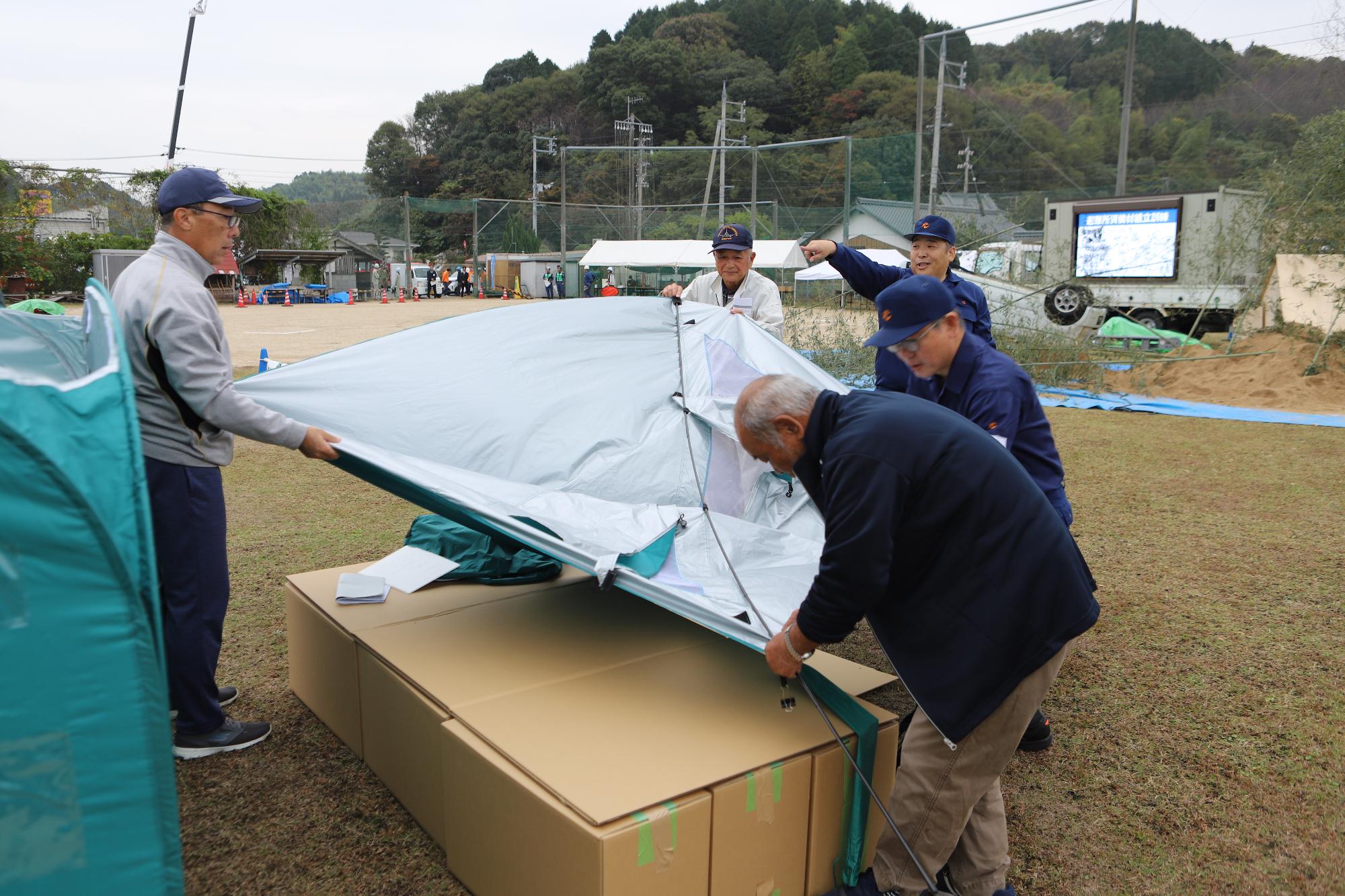 令和6年防災訓練の様子