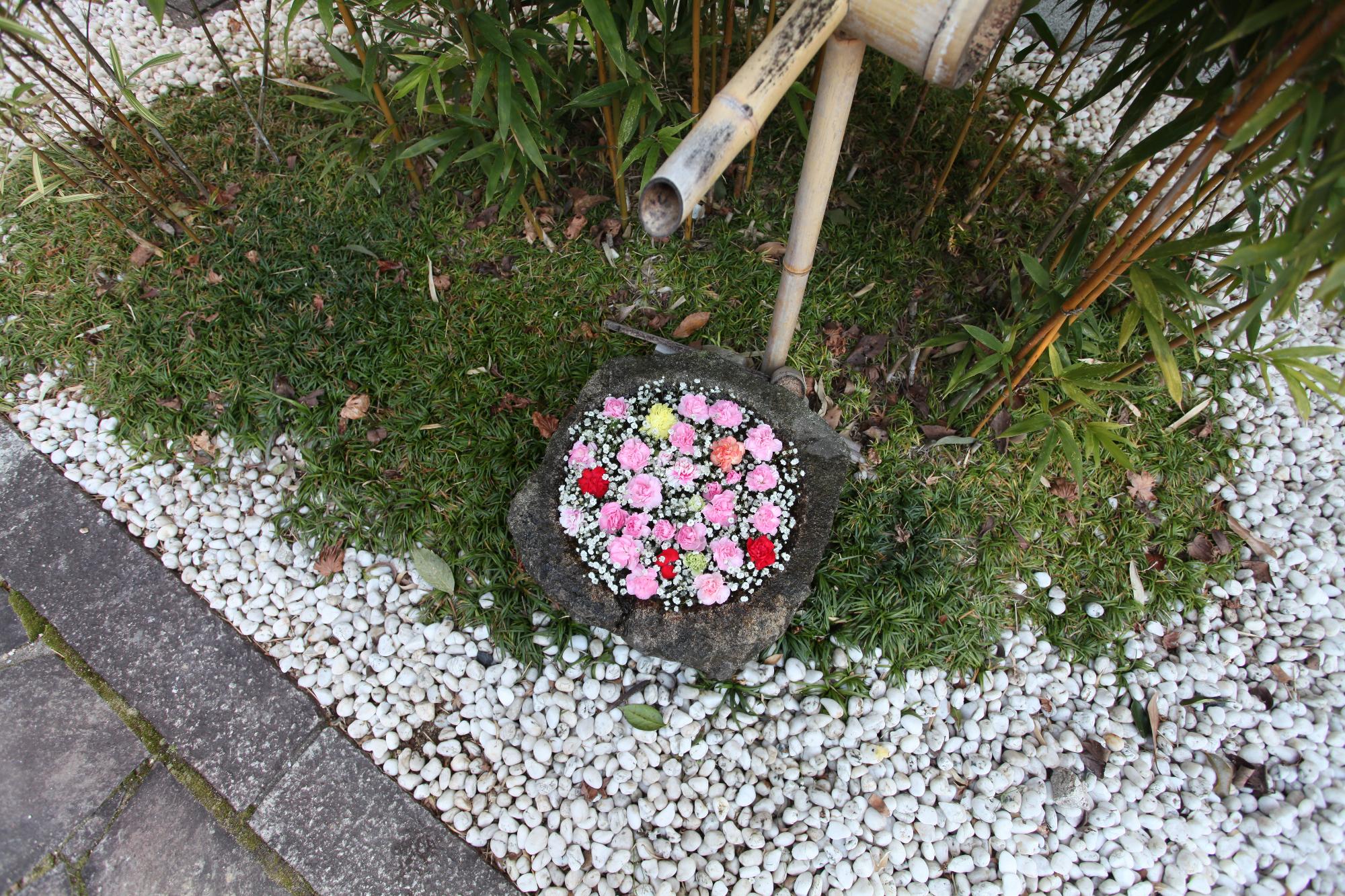 花手水の写真