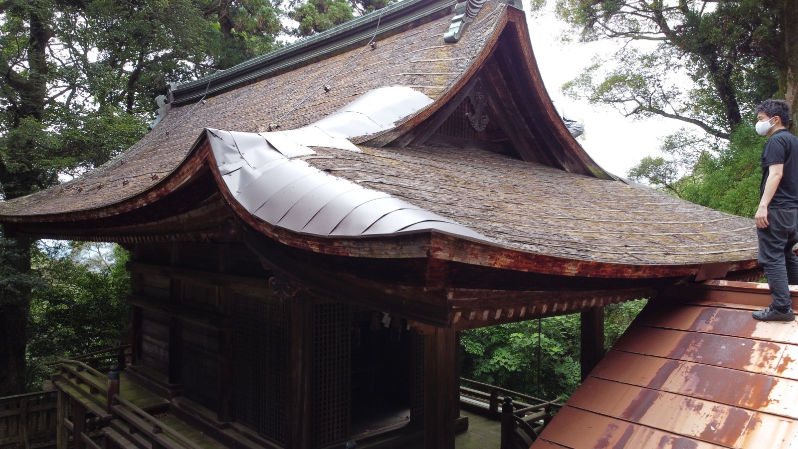 石城神社本殿の写真