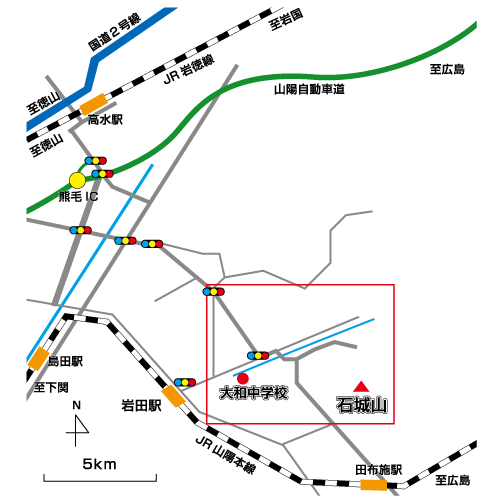 石城神社マップ（全体）