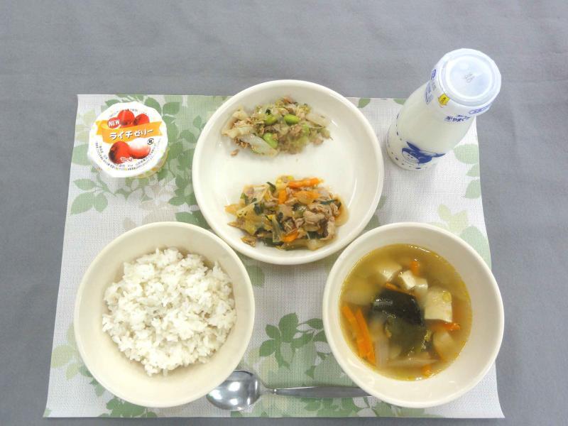 9月2日の給食の写真