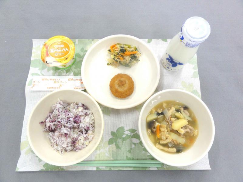 9月20日の給食の写真