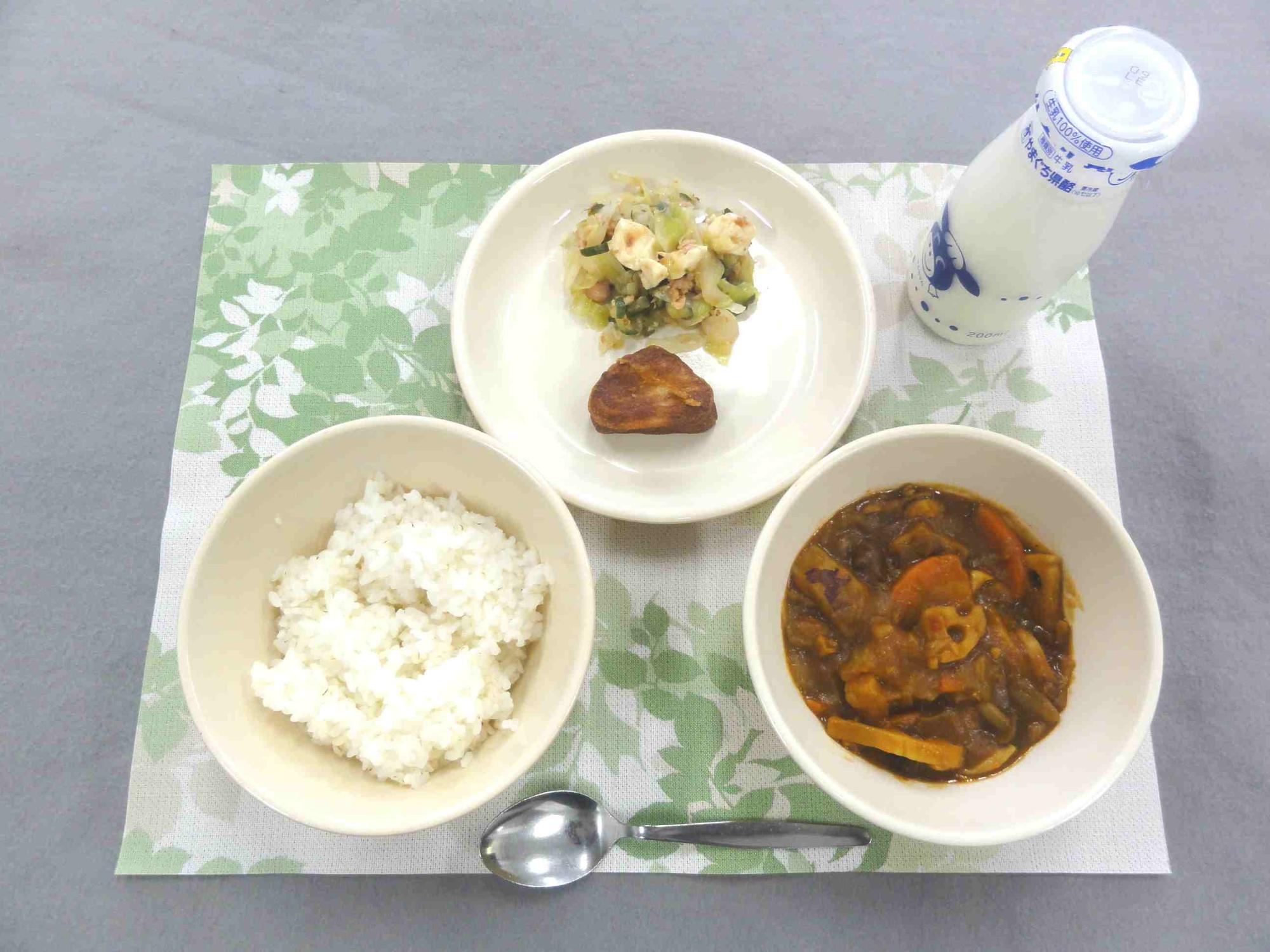 11月4日の給食の写真