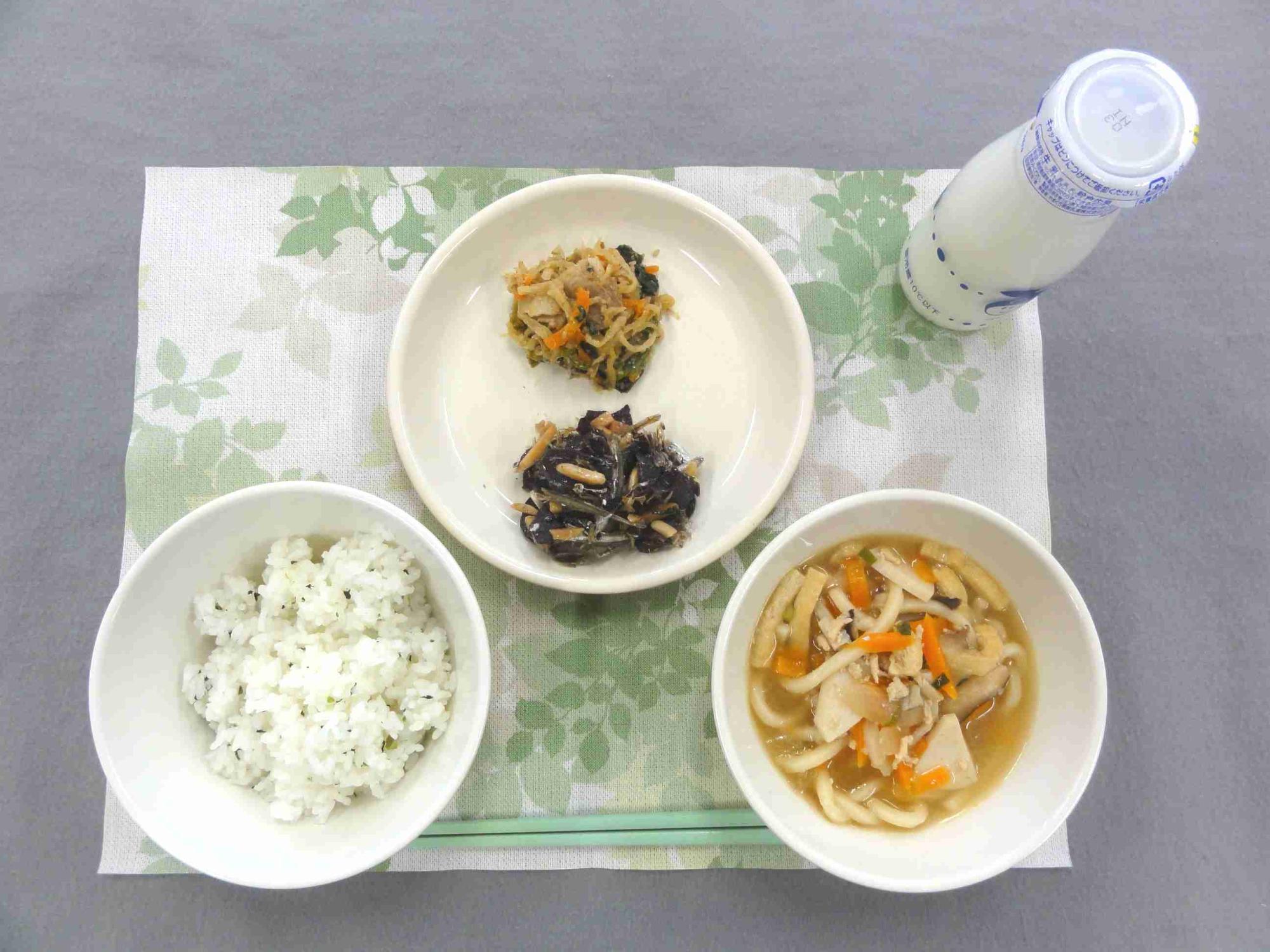 11月29日の給食の写真