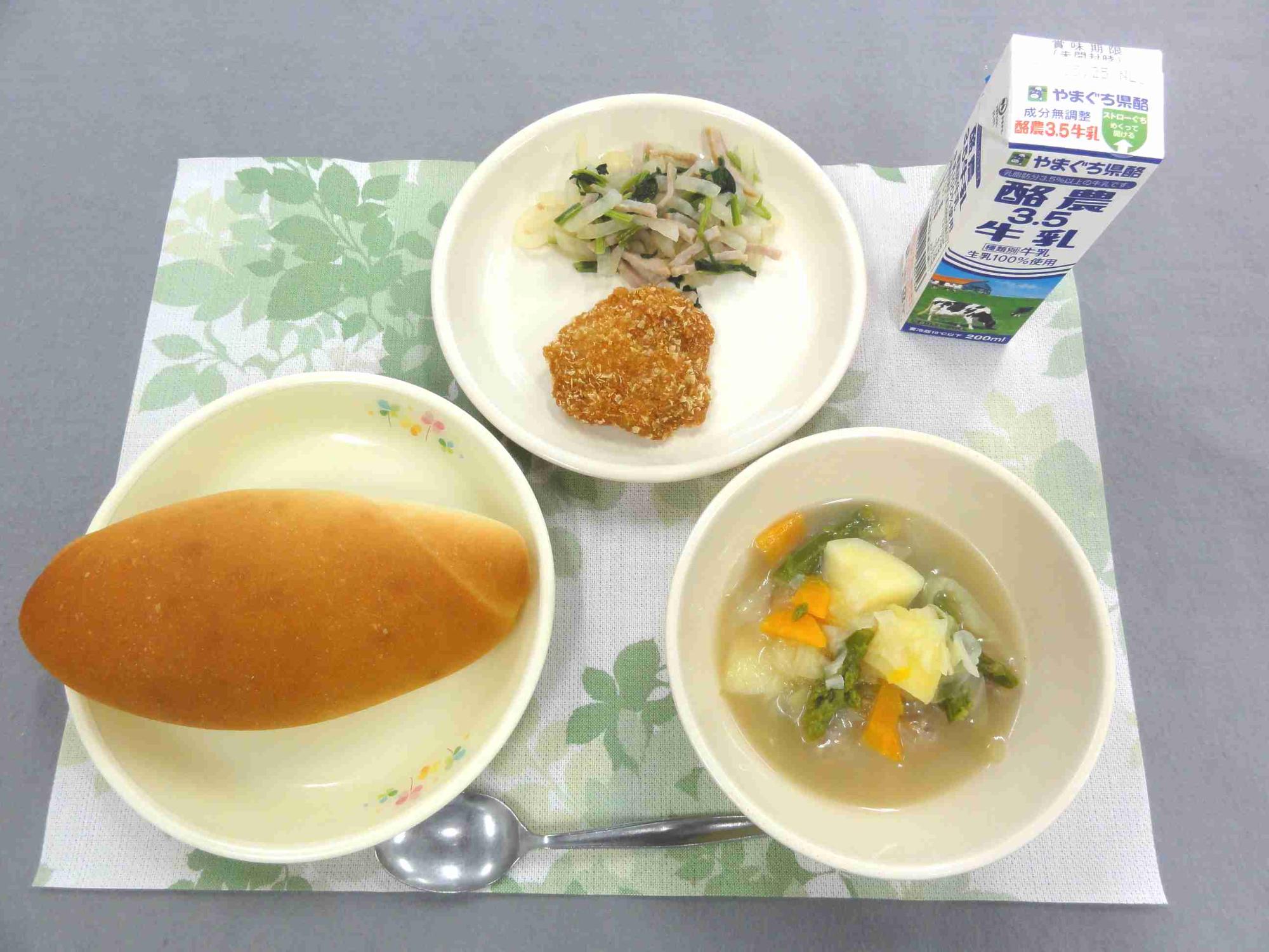 5月17日の給食の写真