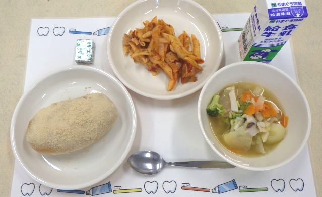 11月7日の給食の写真