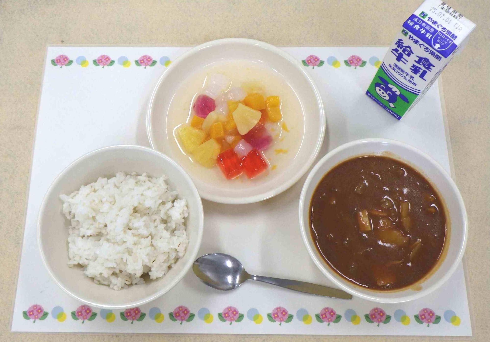 6月23日の給食の写真