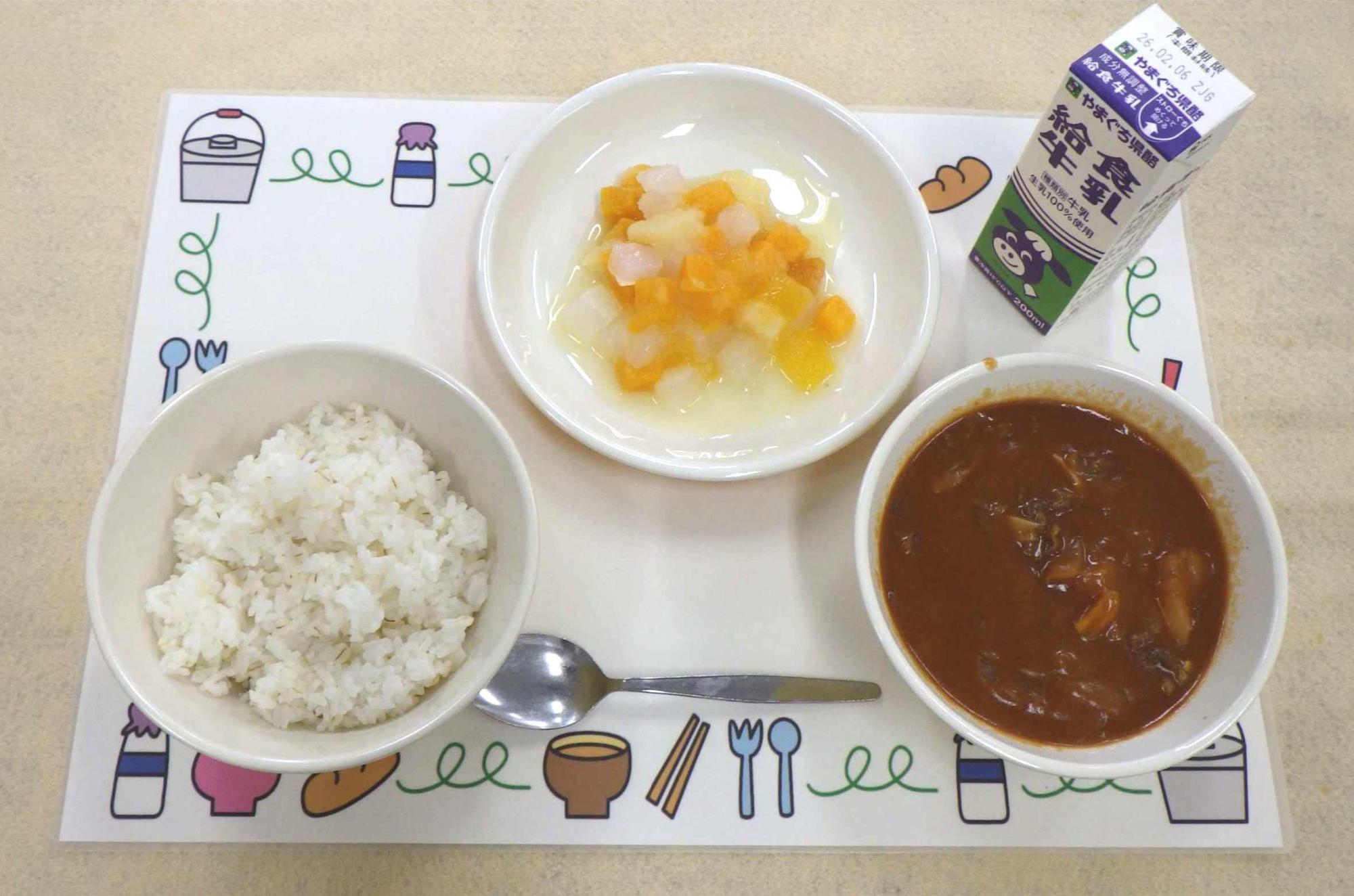 1月28日の給食の写真