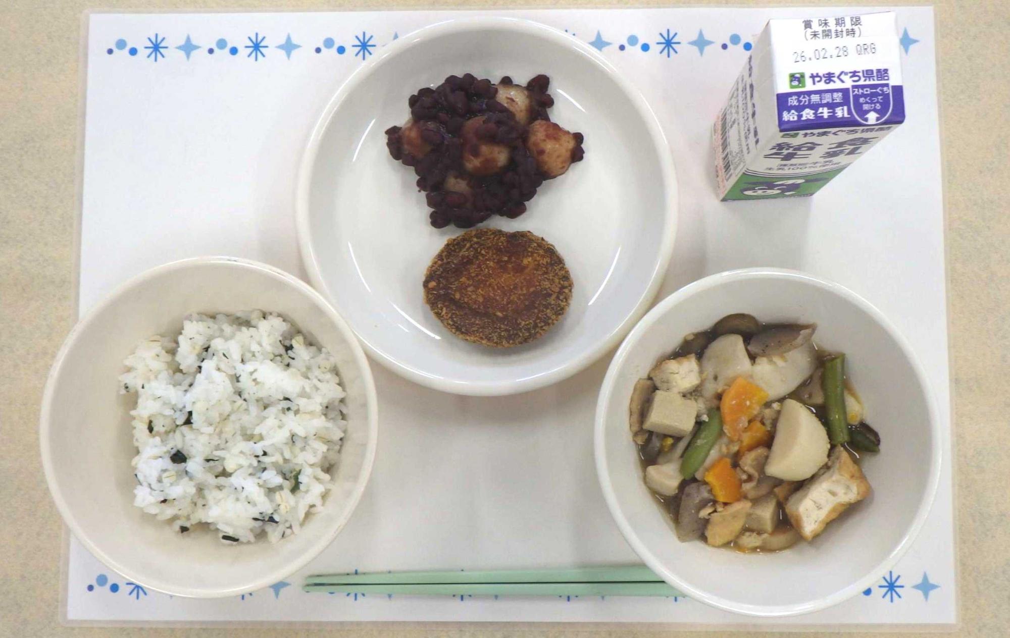 2月20日の給食の写真