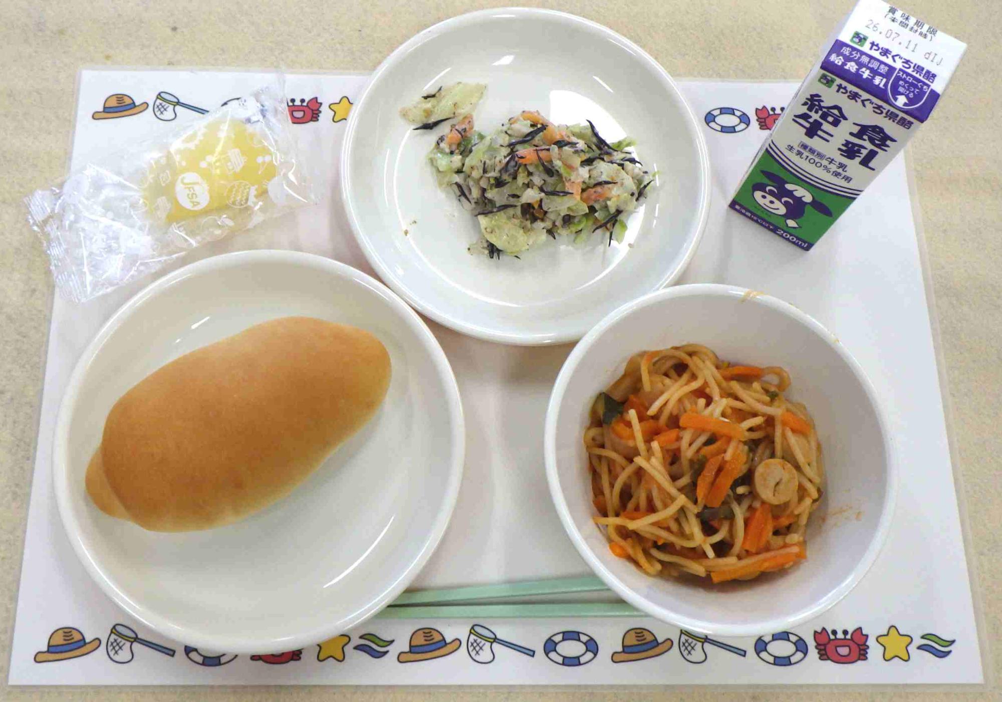 7月2日の給食の写真
