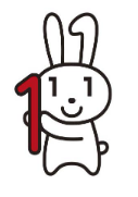 マイナンバーキャラクターマイナちゃん(ウサギ)のイラスト