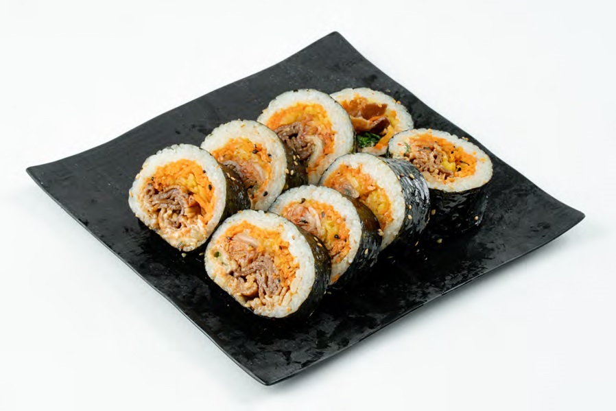 カンロ飴を使った韓国風巻き寿司キンパ