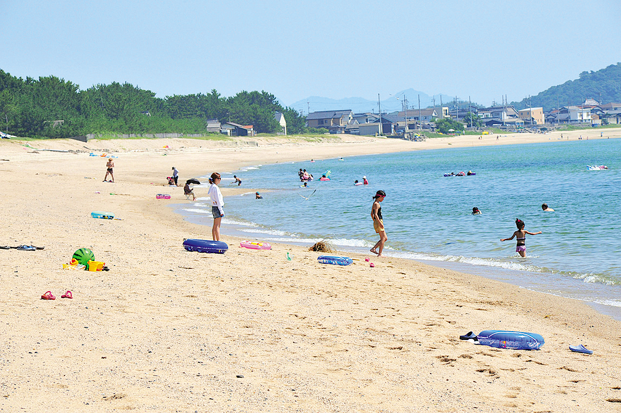 室積海水浴場2