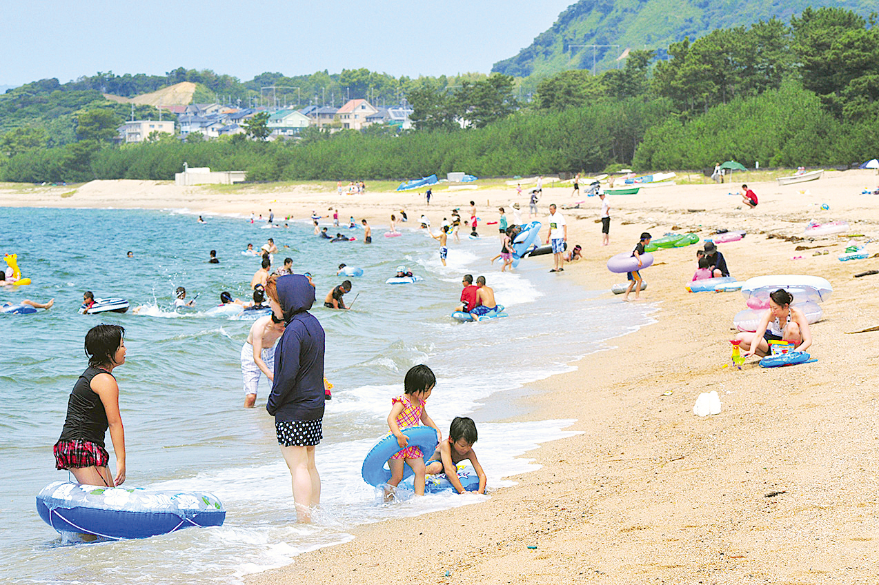 虹ケ浜海水浴場2