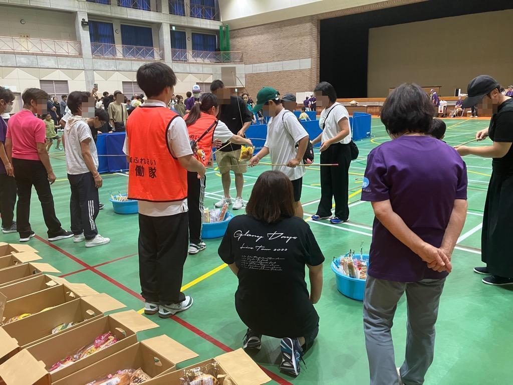 大和スポーツフェスタ パン釣り競争